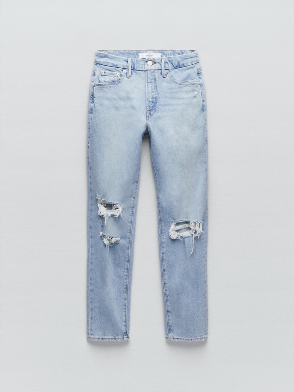 Zara/Good American Blue Distressed Women’s Jeans